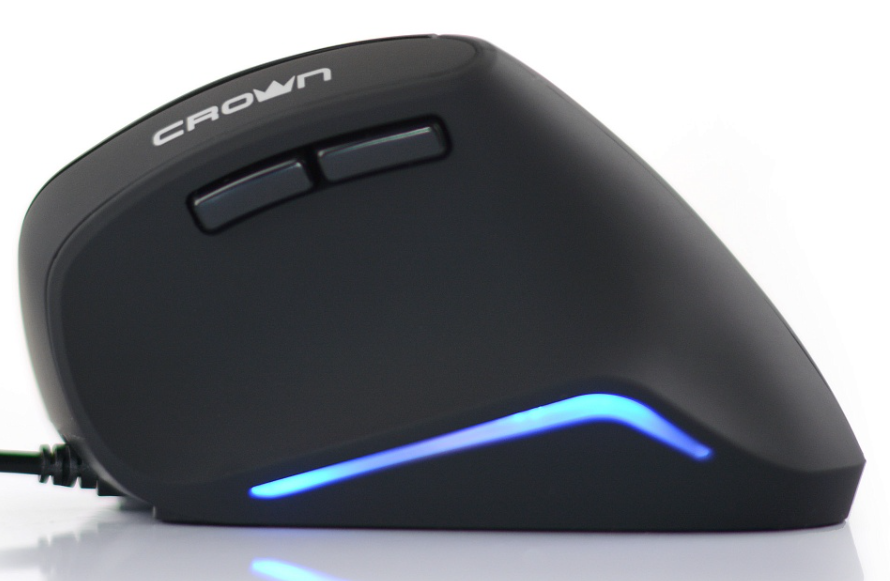 Мышь проводная USB CROWN CMM-960 Health (для профилактики туннельного синдрома)